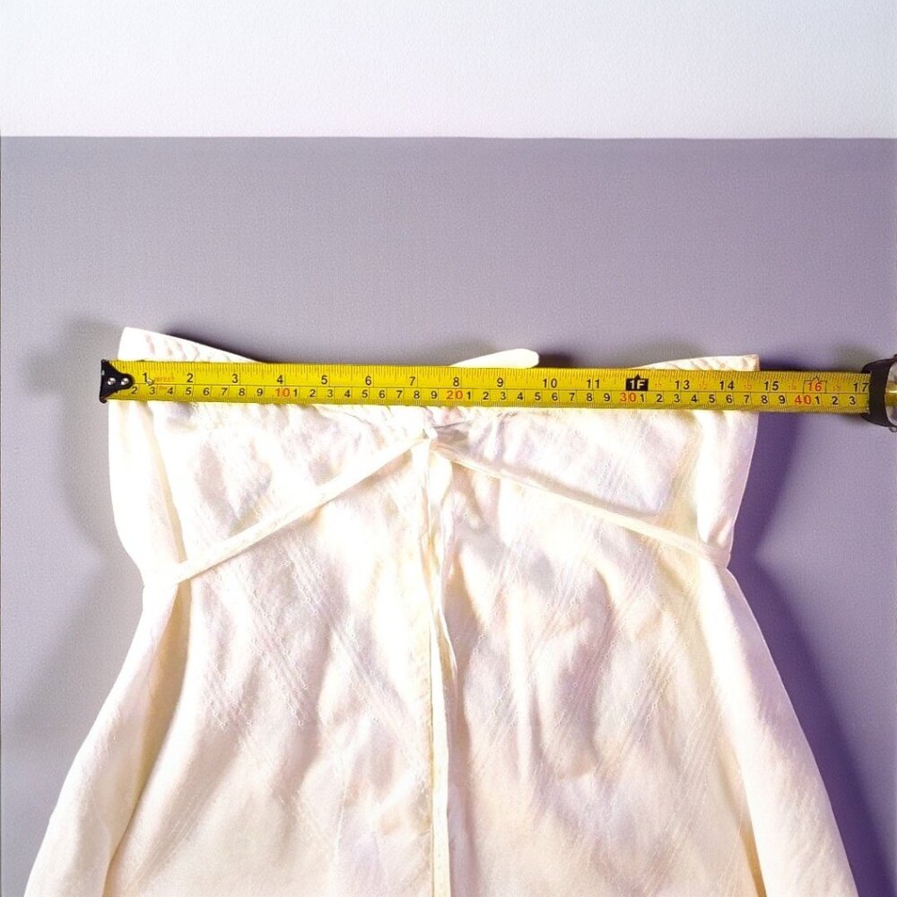 Roxy White Cotton Mini Skirt Size 5 Small – Surf Skate Y2K Festival Boho - Picture 5 of 9
